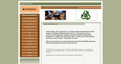 Desktop Screenshot of outpresso-usa.com