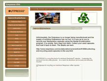 Tablet Screenshot of outpresso-usa.com